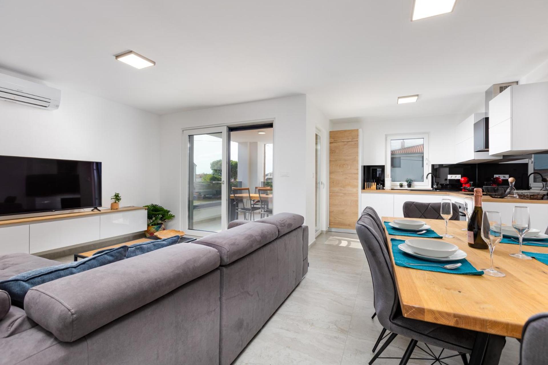Apartma Skubic Murvica Vantacici Kültér fotó